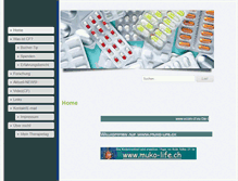 Tablet Screenshot of muko-life.ch